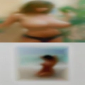 Horny couple beach