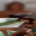 Nude sexy woman lying back head