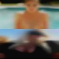 Naked woman Bent over
