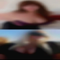 Women looking threesome area