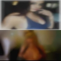 Partially naked girls and women